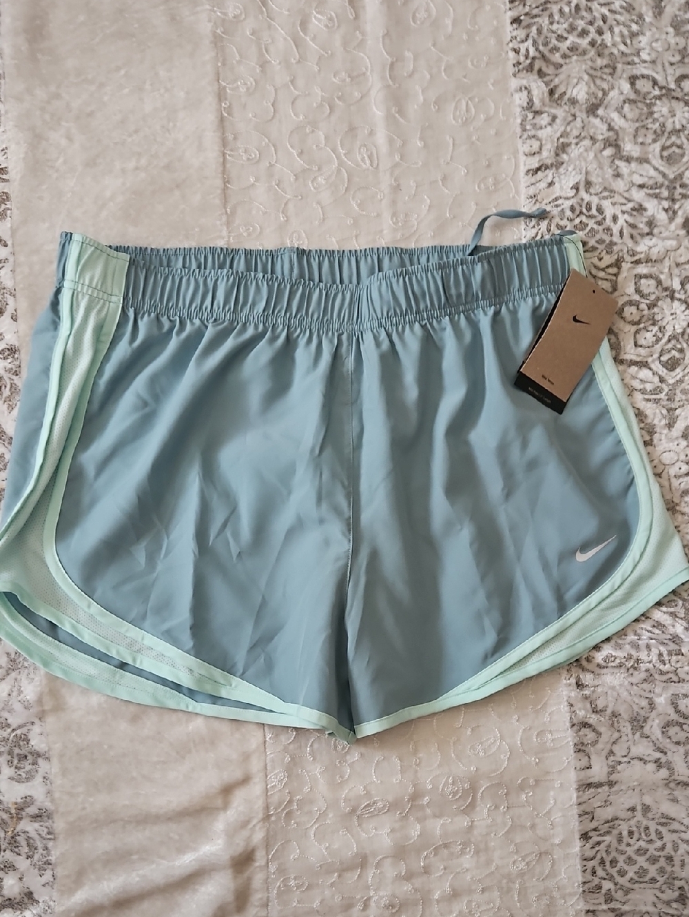 Nike Women's Dri-Fit Tempo Mid-Rise Brief-Lined Running Shorts - XL